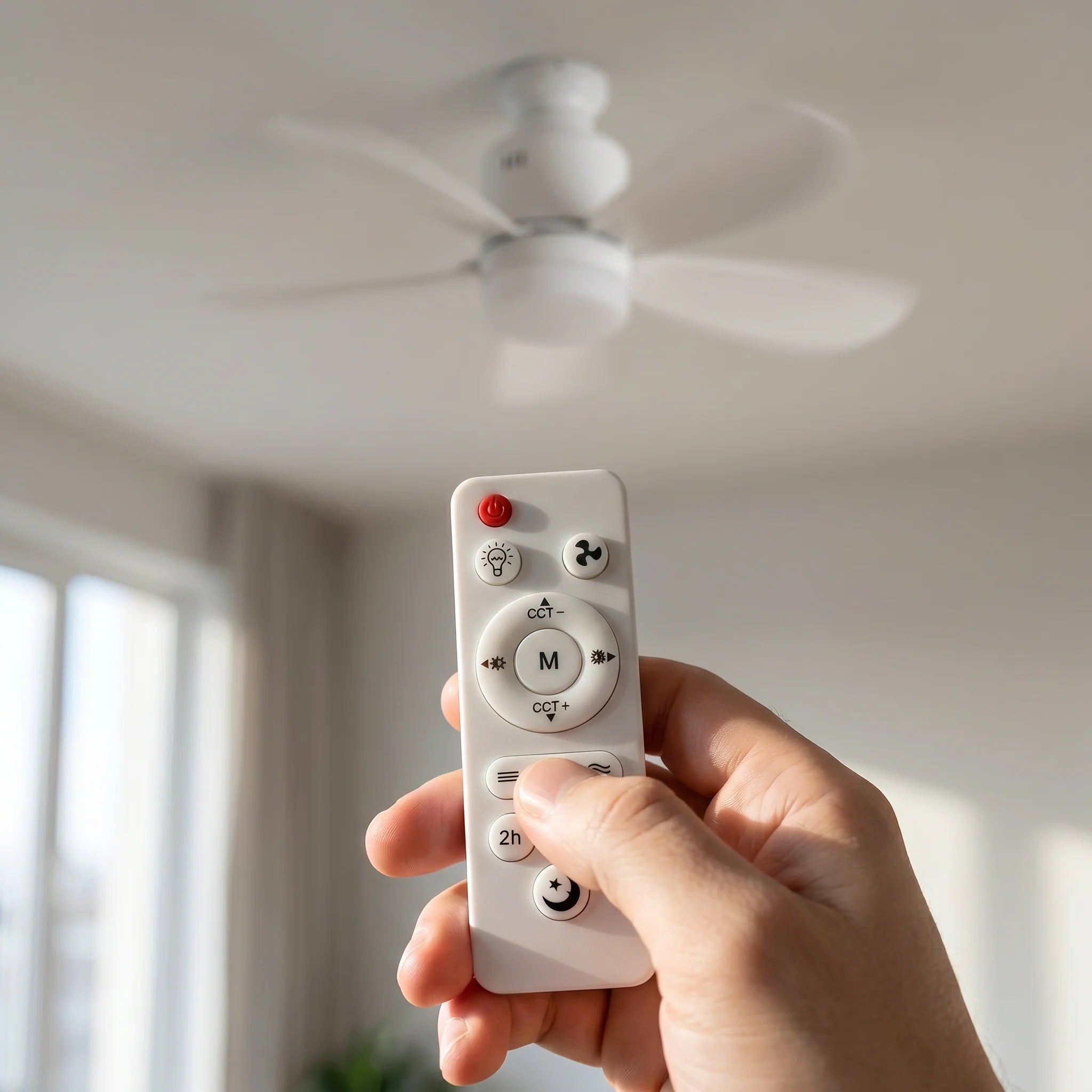 LuftLicht PRO | Deckenventilator mit LED – Leise & Smart gesteuert